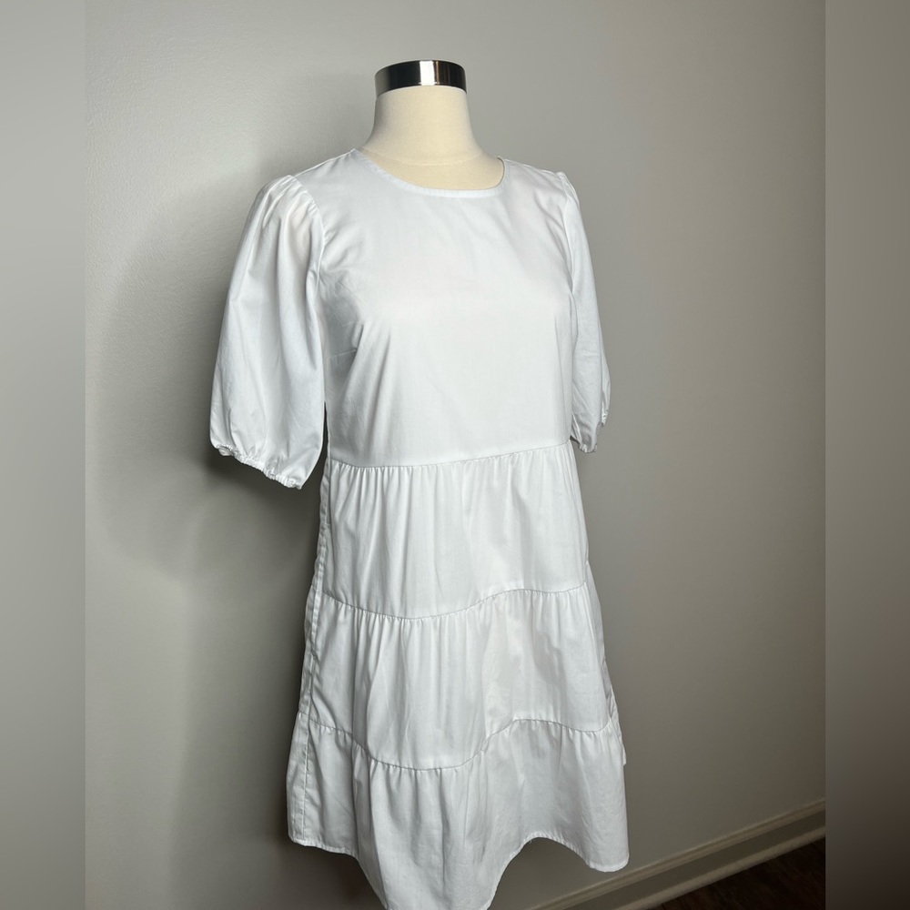 Women's
High-Neck Trapeze Mini Dress